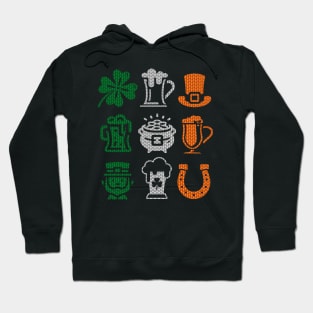 Funny Beer Drinker Irish St. Patricks Day Irish Flag Sweater Party Shirt Hoodie